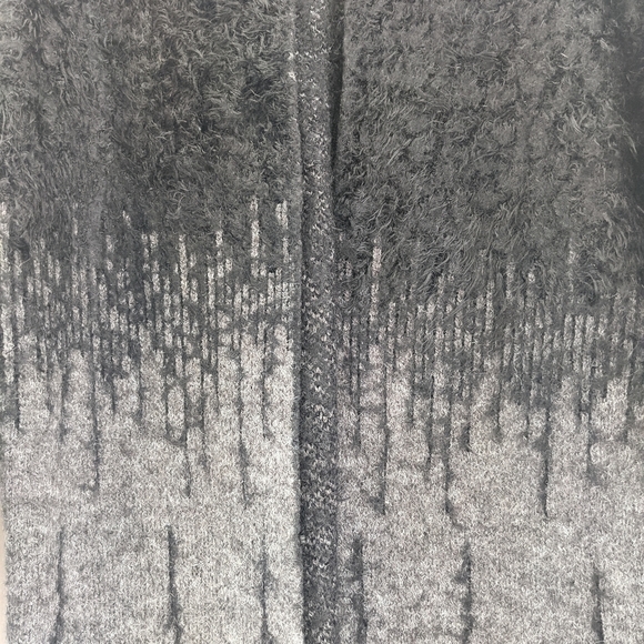 Violet Ruby Long Ombre Mohair Cardigan - Sz M - Picture 5 of 7